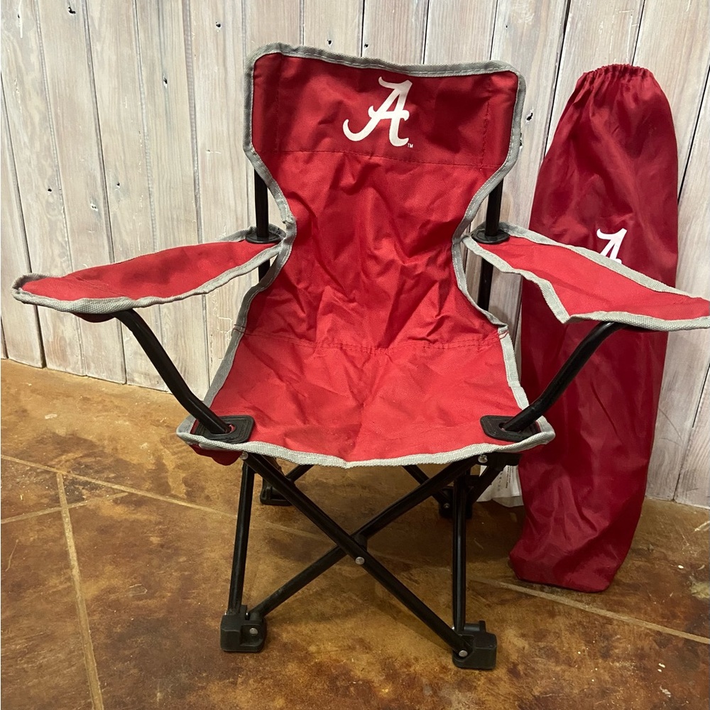 TWO Toddler Alabama Roll Tide Outdoor Chair